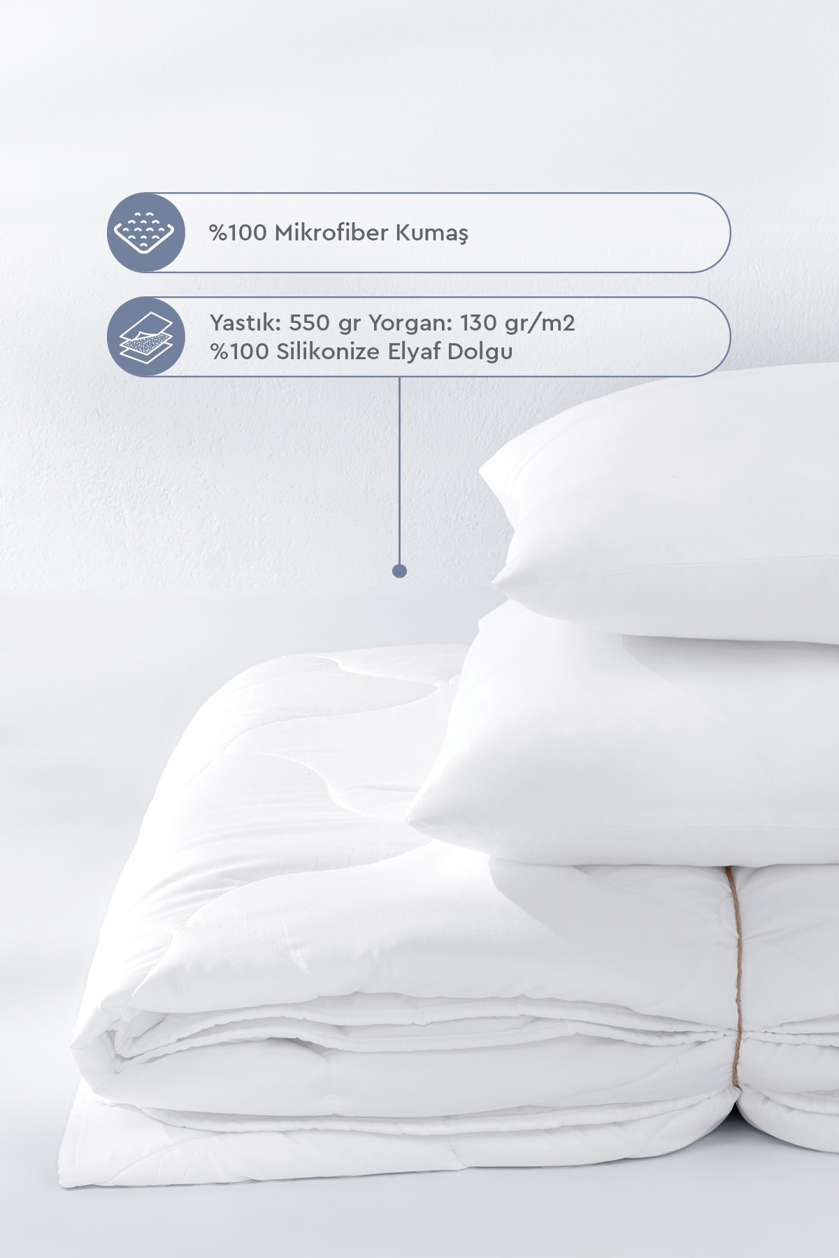 Handy Roll Pack Tek Kişilik Yastık&yorgan Seti