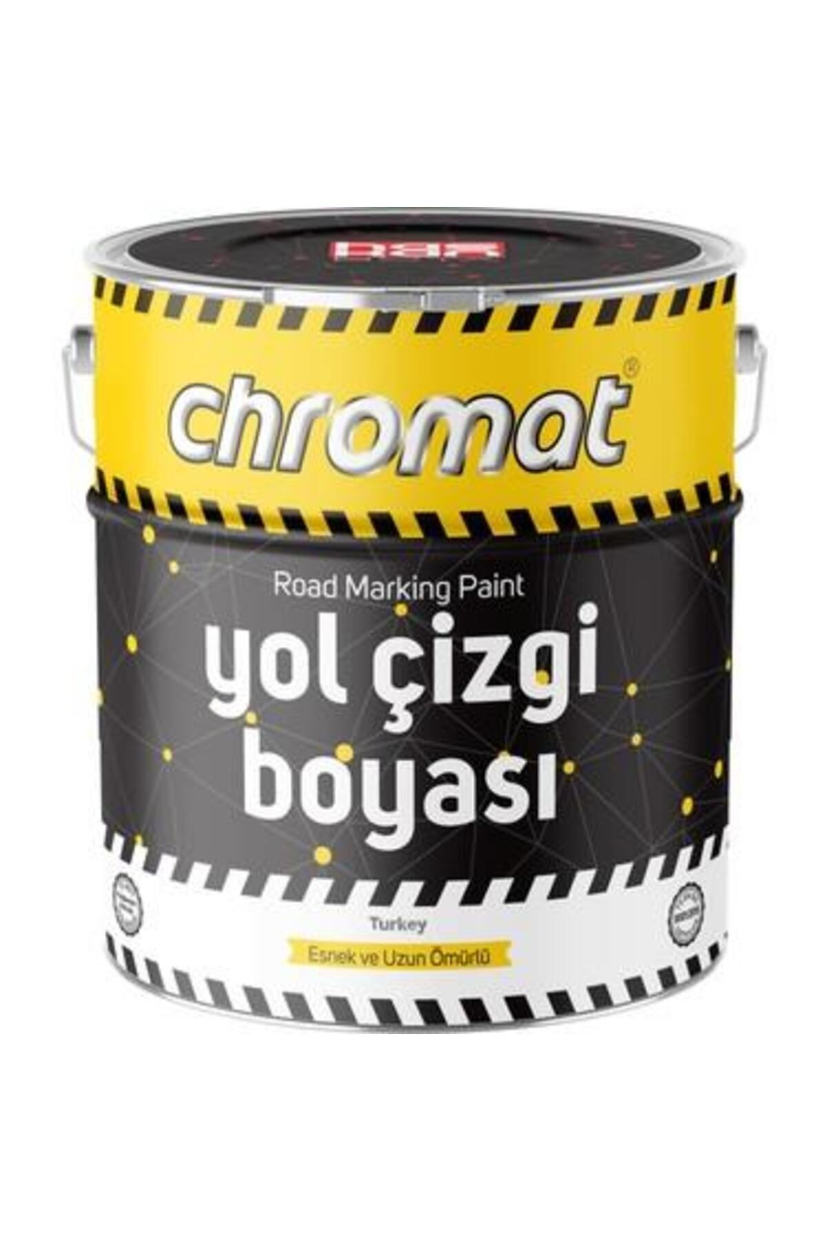 Chromat Yol Çizgi Boyası Siyah 2Lt.