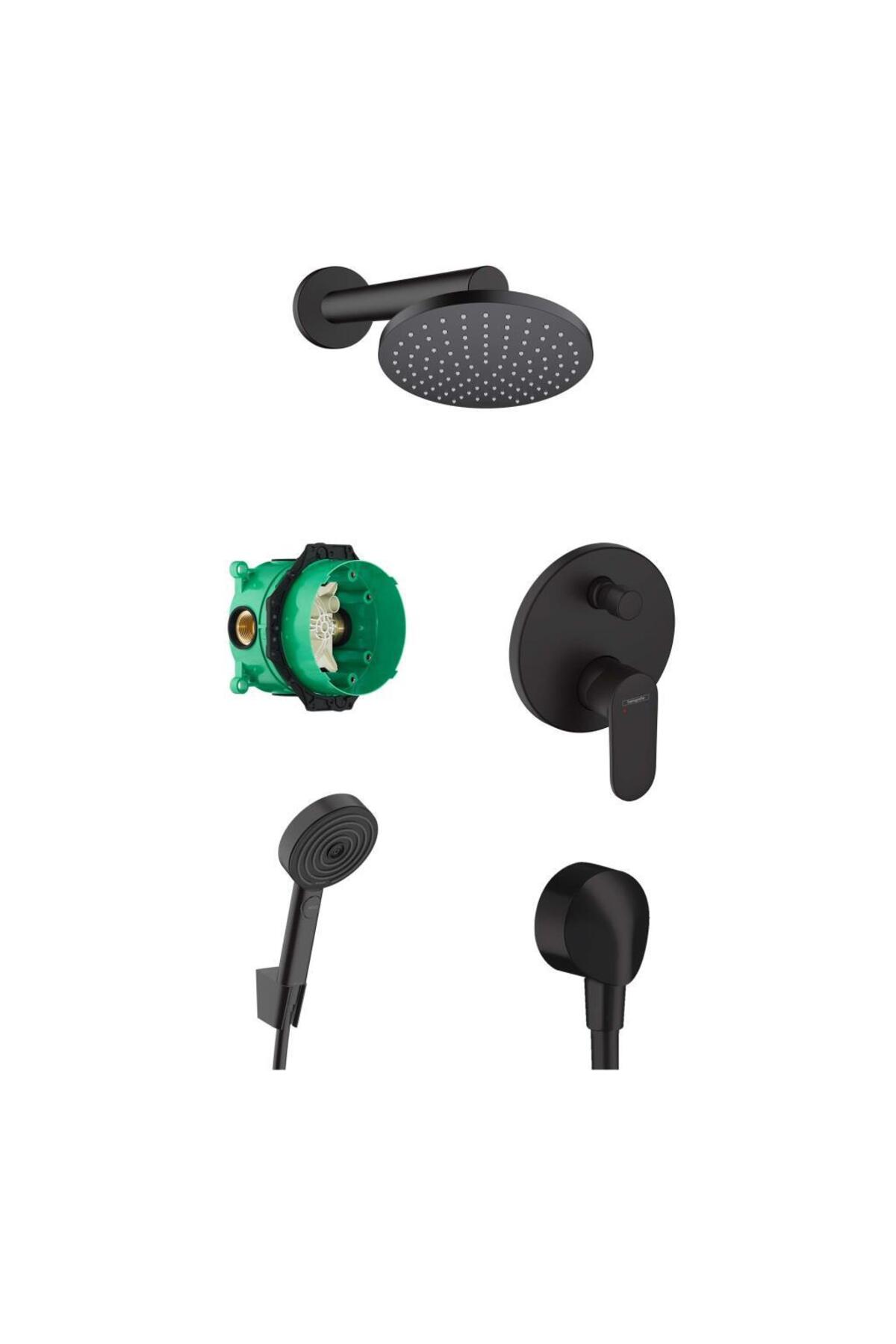 Vernis Blend Ankastre Banyo Seti Mat Siyah - 2