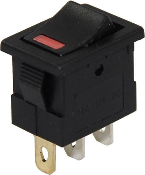 IC-118A Mini Işıklı 12 Volt Ledli Anahtar