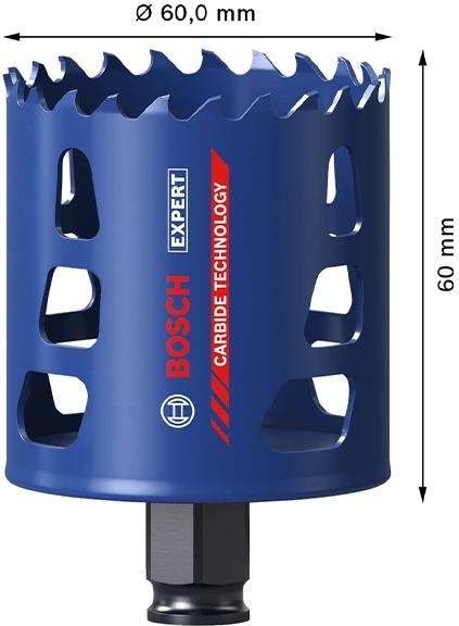BOSCH 60 mm Expert Sert Malzemeler Için Panç 2608900429