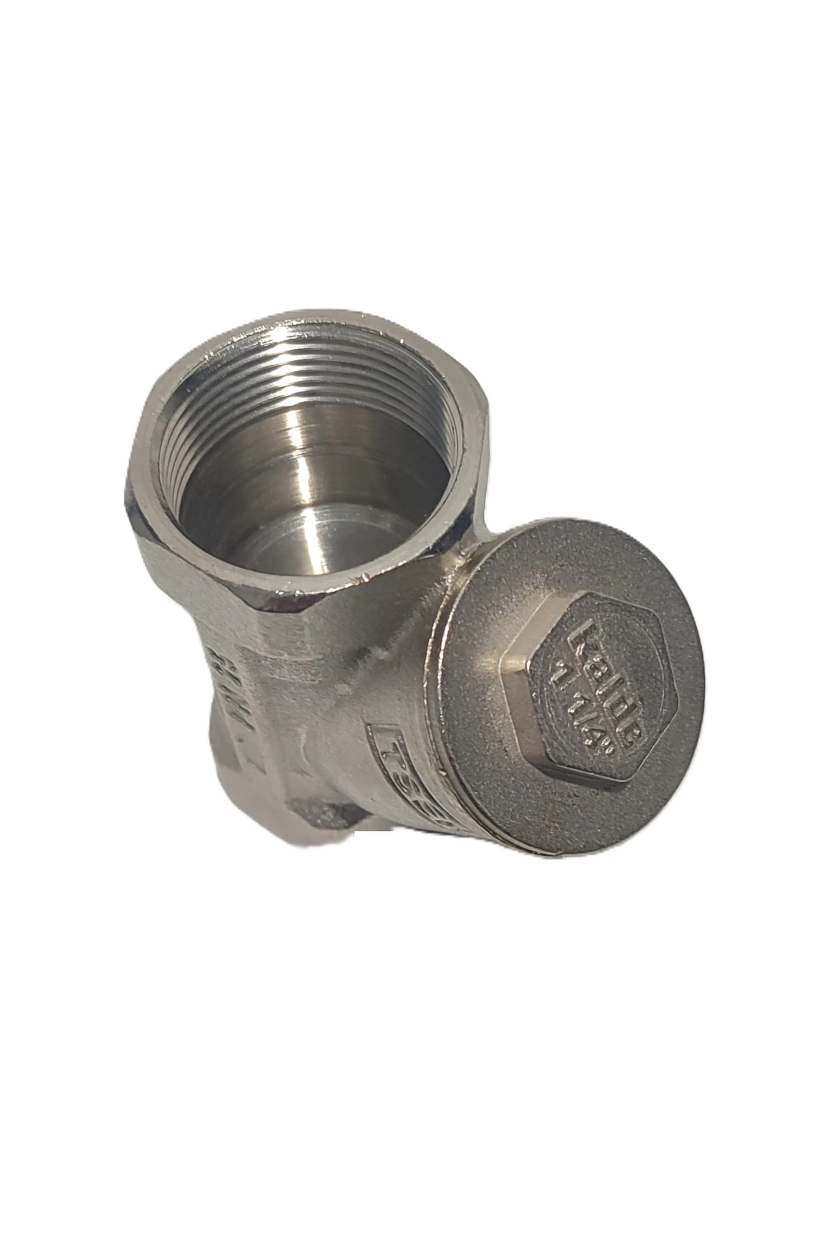 11/4" Sarı / Krom Pislik Tutucu Su Filtresi Dn32 - Threaded Strainer