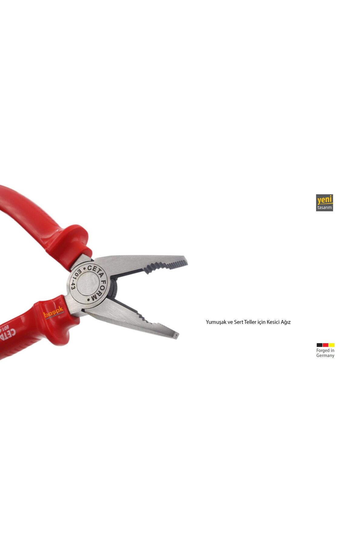 200 Mm Kombine Pense Polisajlı-unigrip Sap E01-43-0200