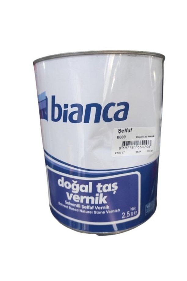Dekor Tuğla, Ahşap, Doğal Taş Verniği Şeffaf Vernik 2.5 Lt