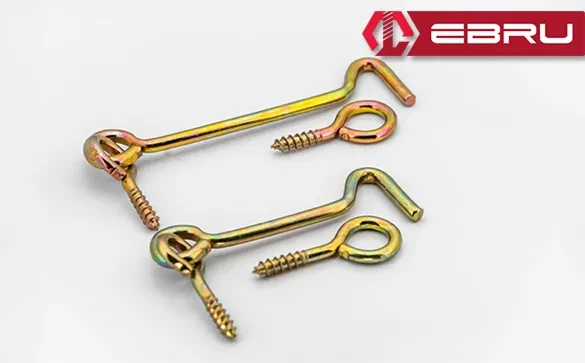 SKYGO , Kapı Pencere Halkalı Çengel, Kanca Kilit 50 - 100 Adet