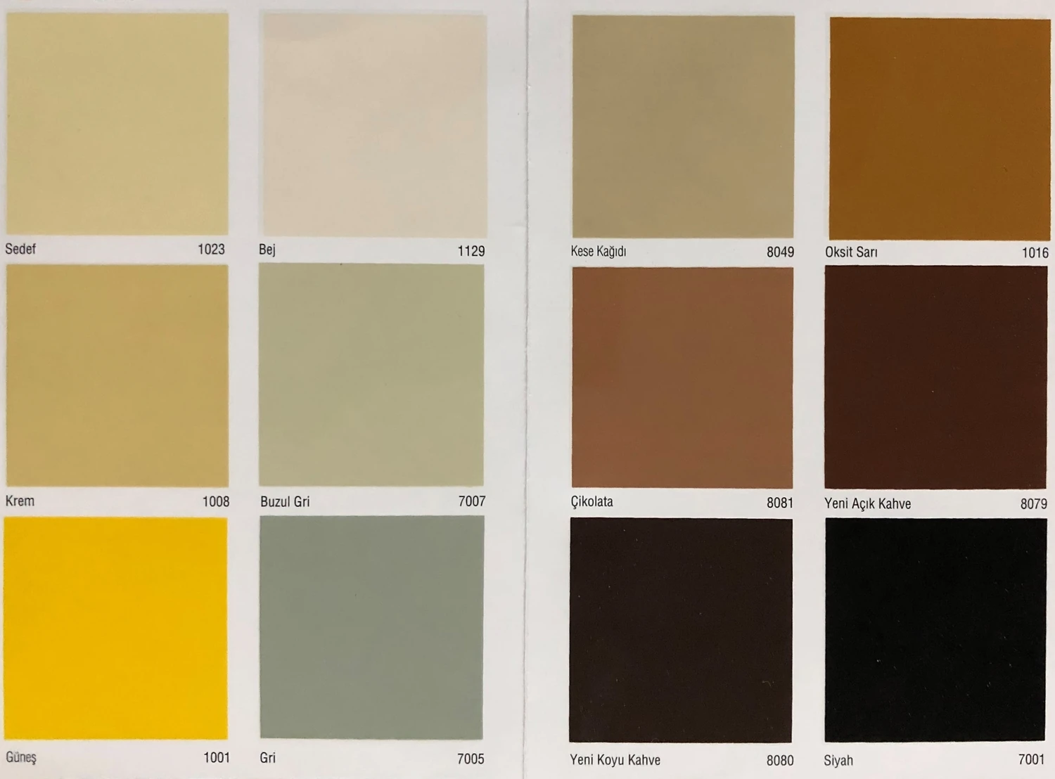 Sentetik Yağlı Boya 2,5 lt 3 'lü