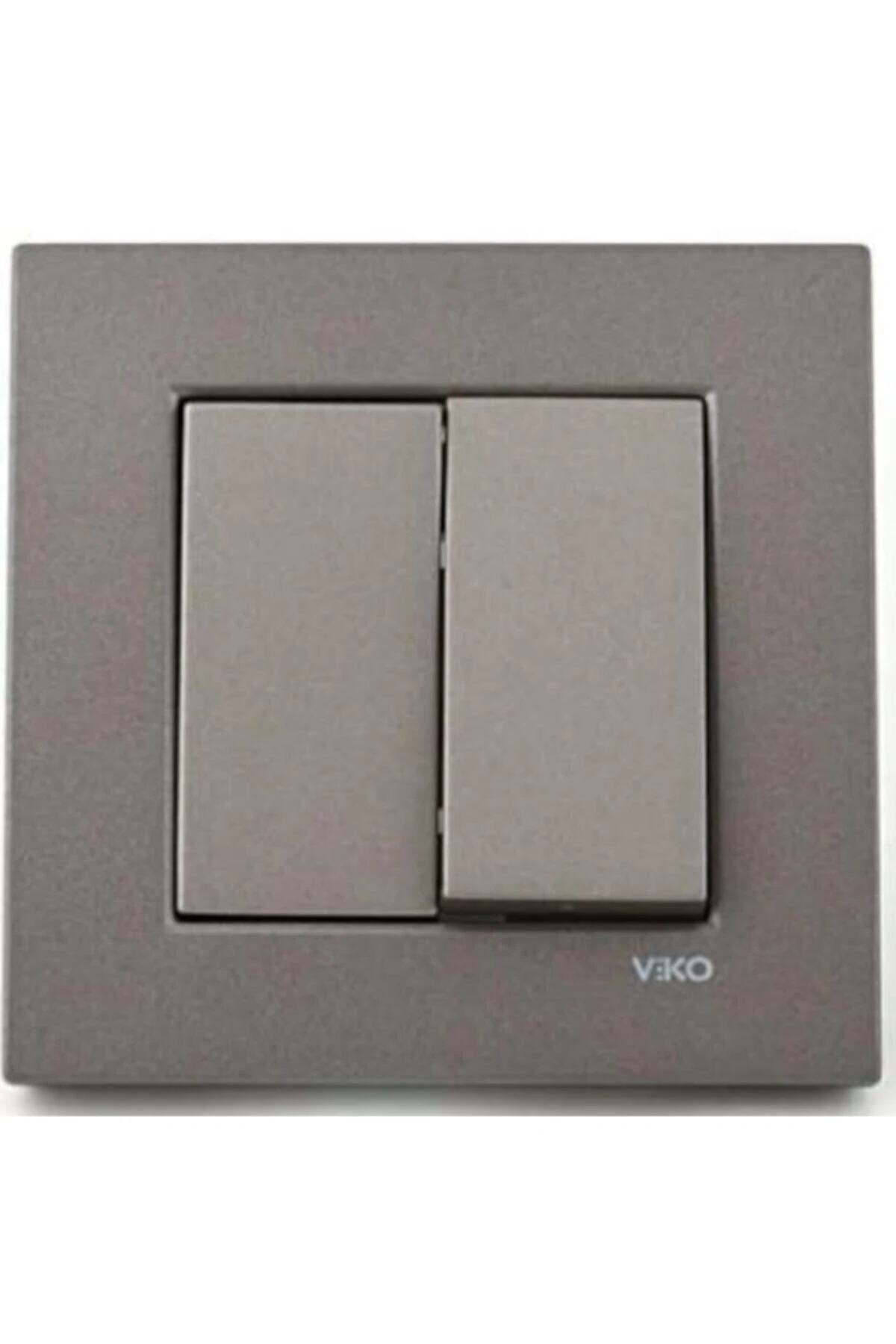 Artline Novella Antrasit Ikili Anahtar Komütatör Çerçeveli