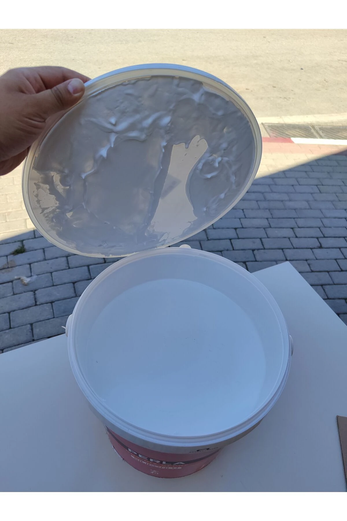 DIŞ CEPHE SİLİKONLU BEYAZ BOYA POLİSAN MARKA 25 KG