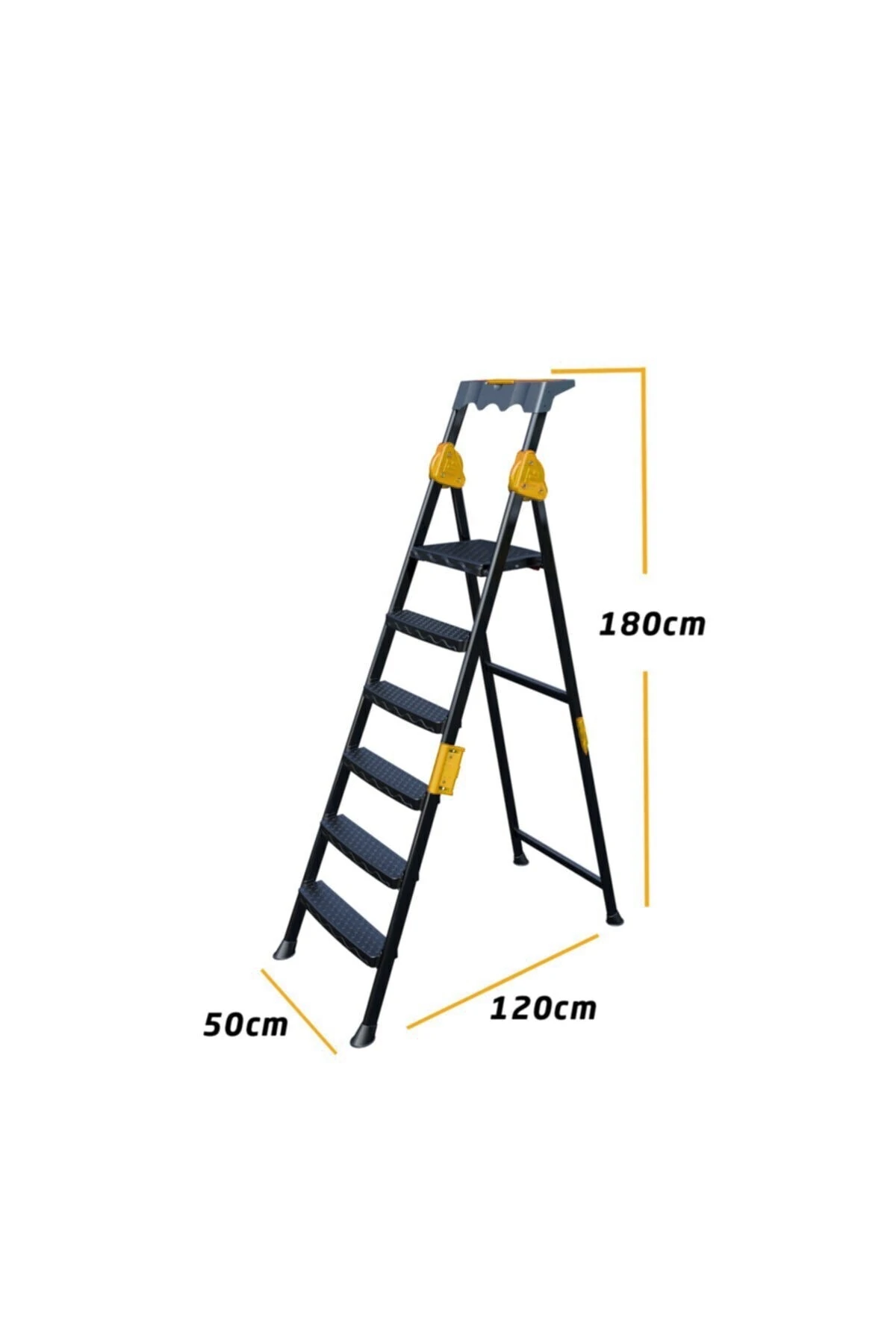 Mensa Plus 5+1 Basamaklı Metal Merdiven