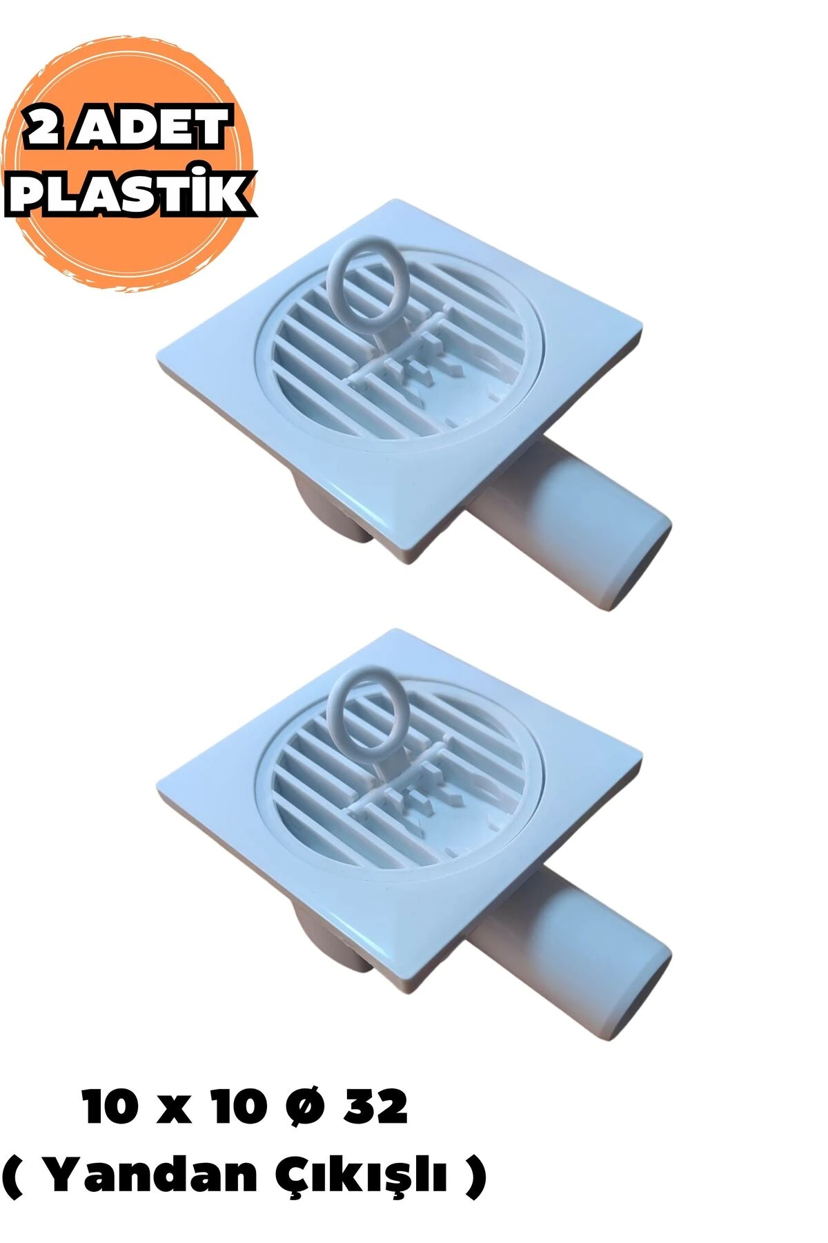 Balkon, Teras ve Banyoya Uygun, Tutma Aparatlı, Plastik Yer Süzgeci, Gider Kapağı