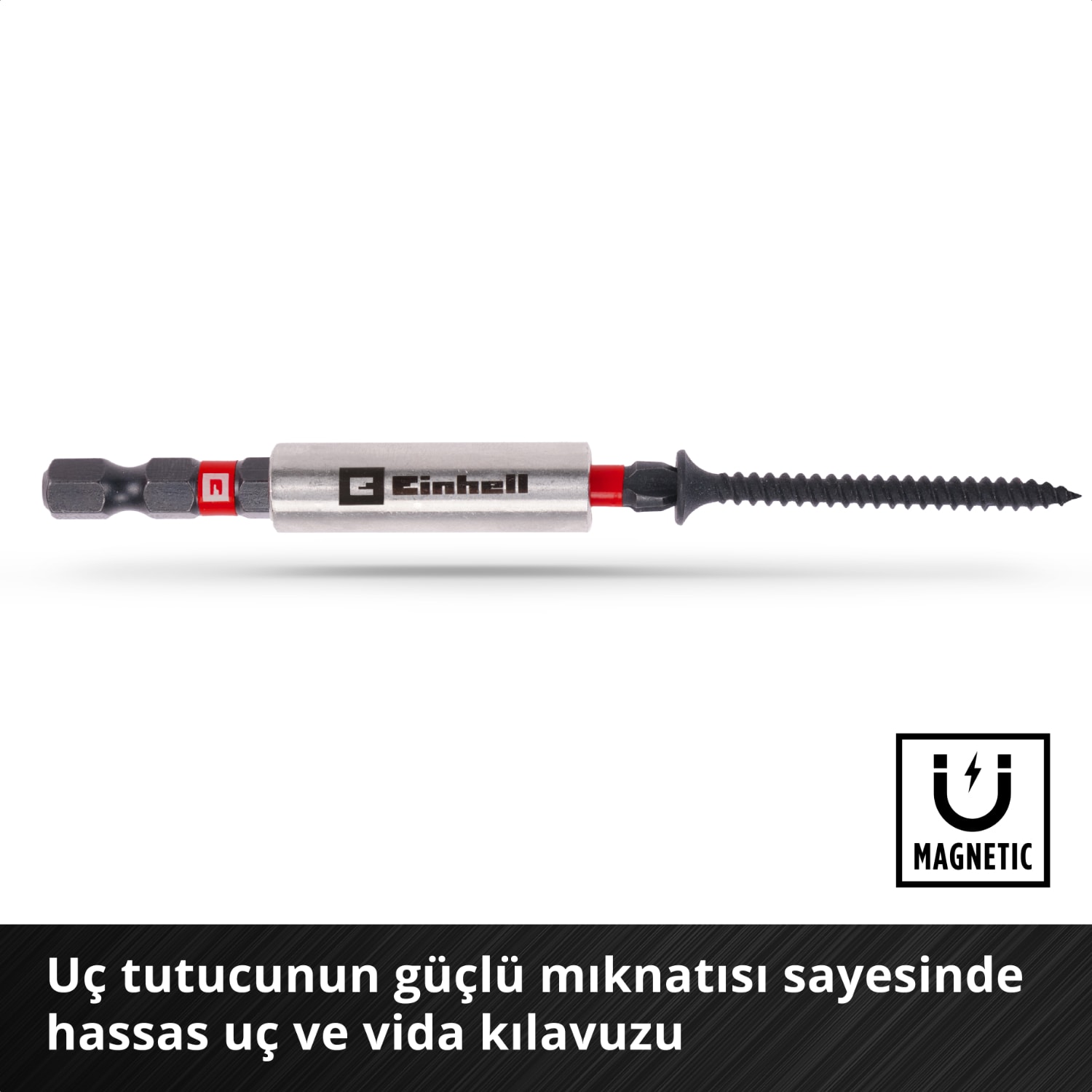 EİNHELL M-CASE 39 Parça Darbeye Dayanıklı Bits Seti (25 Mm Uçlar, Metal Matkap Uçları, 60 Mm Uç Tutucu, Lokma Ucu, Havşa Dahil Saklama Kutusu)
