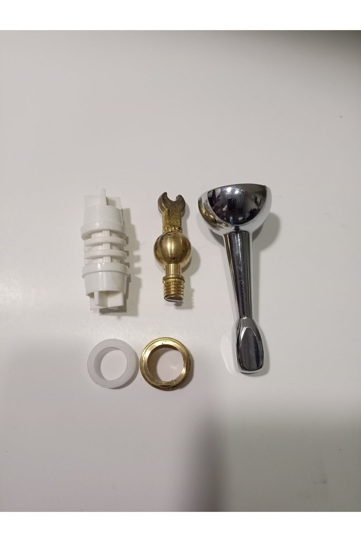 Aç Kapa Banyo Bataryası Komple iç Dış Tamir Takımı Orjinal Sarı Pirinç iç Yapılı Paslanmaz Tam Set