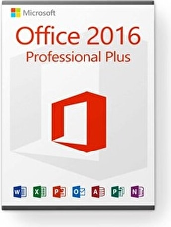 Office 2016 Pro Plus Dijital Lisans Anahtarı Turuncu Renkli Tekli Anahtar