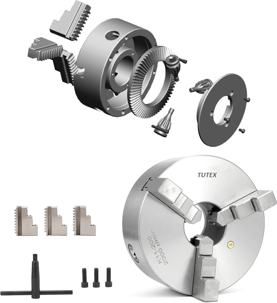 K11 Üniversal Torna Aynası 3 Ayaklı 125 mm