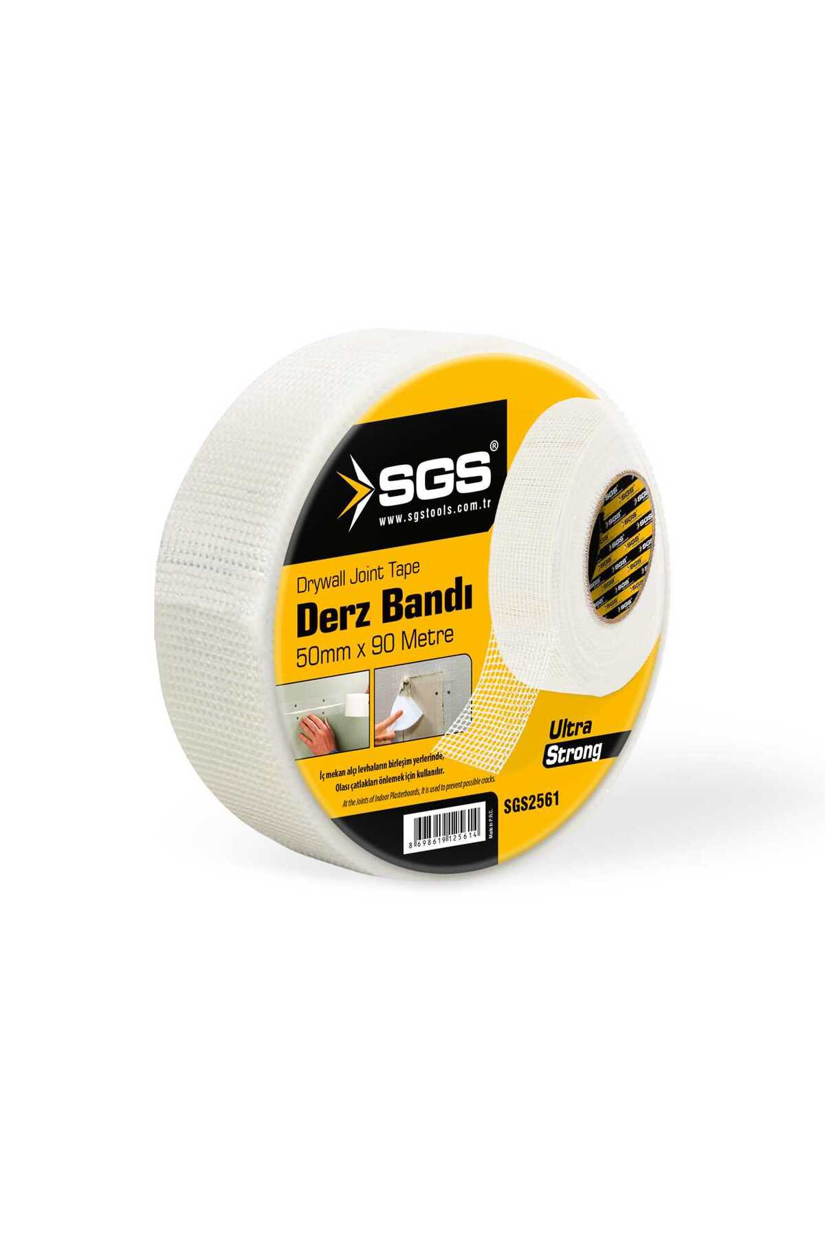 Derz Bandı 50mm x 90m – Her Yüzeyde Mükemmel Sonuç!