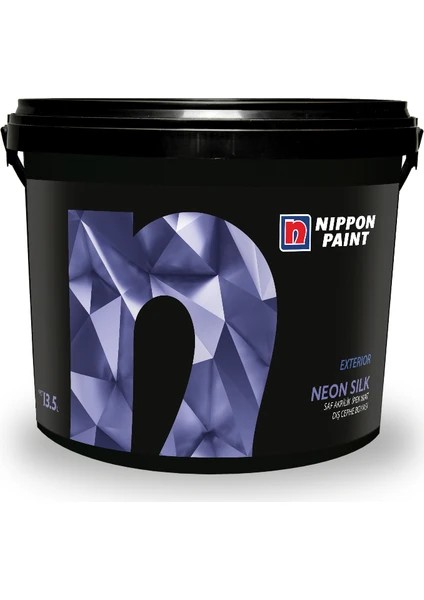 Nippon Neon Silk %100 Saf Akrilik İpeksi Mat Dış Cephe Boyası 2,5 LT