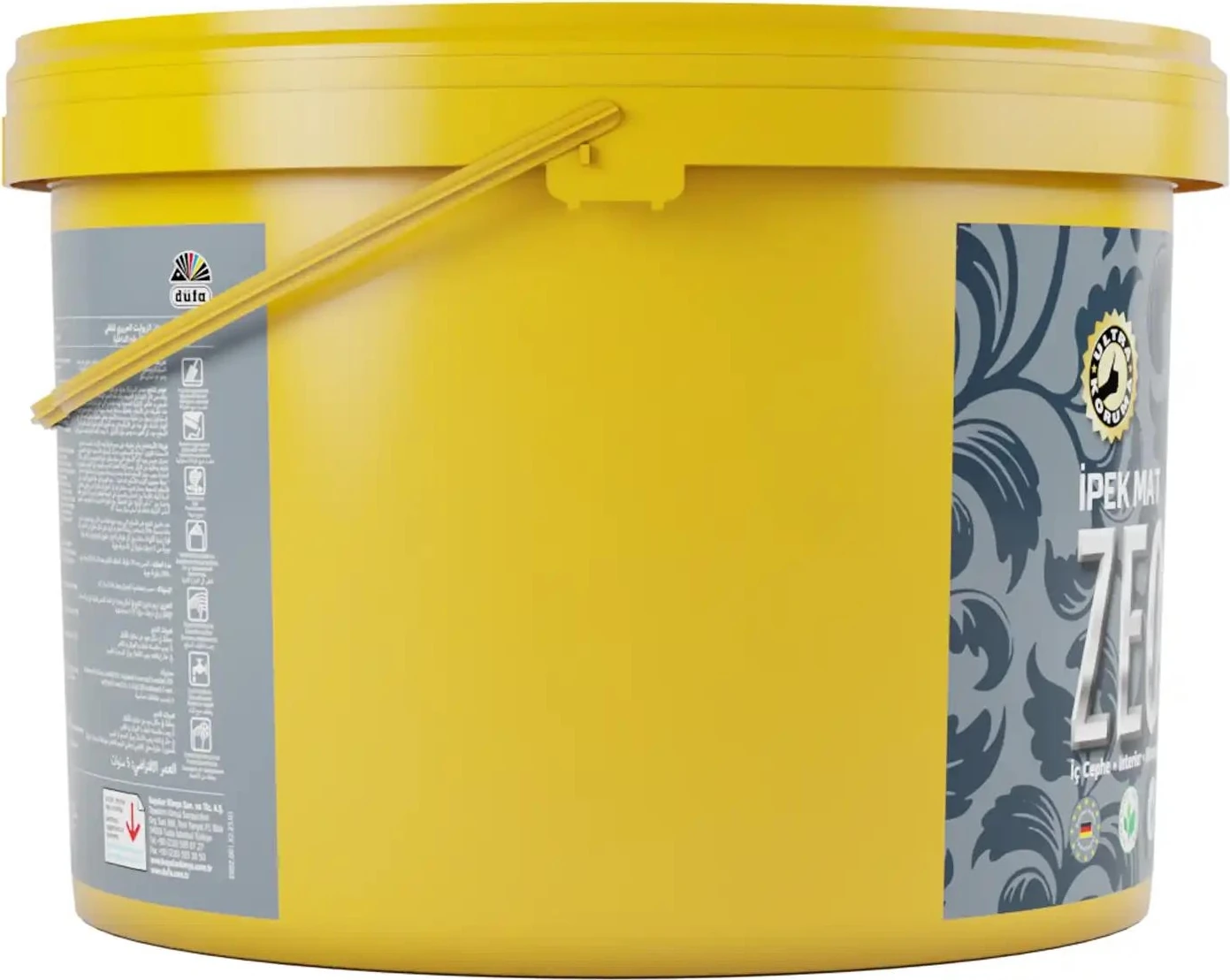 Zeolit İpek Mat İç Cephe Duvar Boyası 2377 Asya 2.5 l