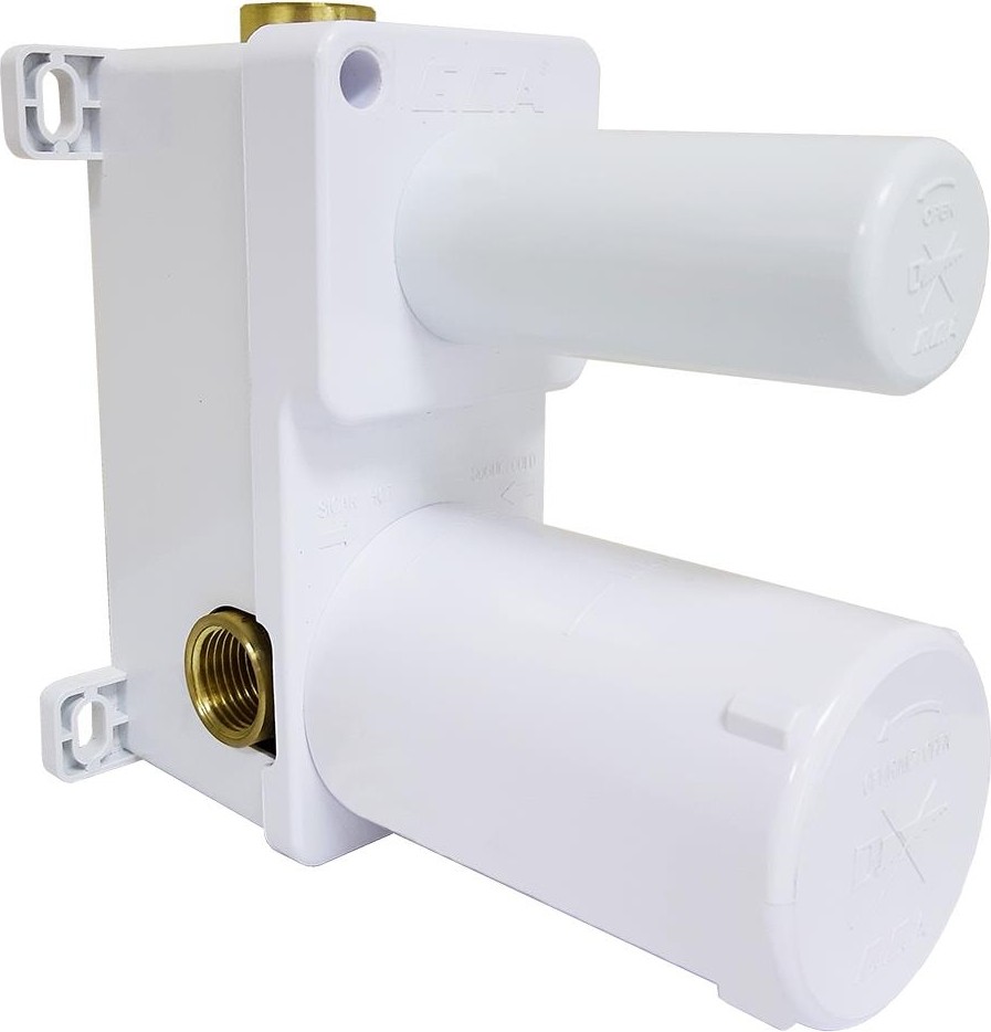 Myra Ankastre Mat Beyaz Banyo Bataryası 2 Parça Set / 2 Yollu (102167203C4-YDE+102166201C4)