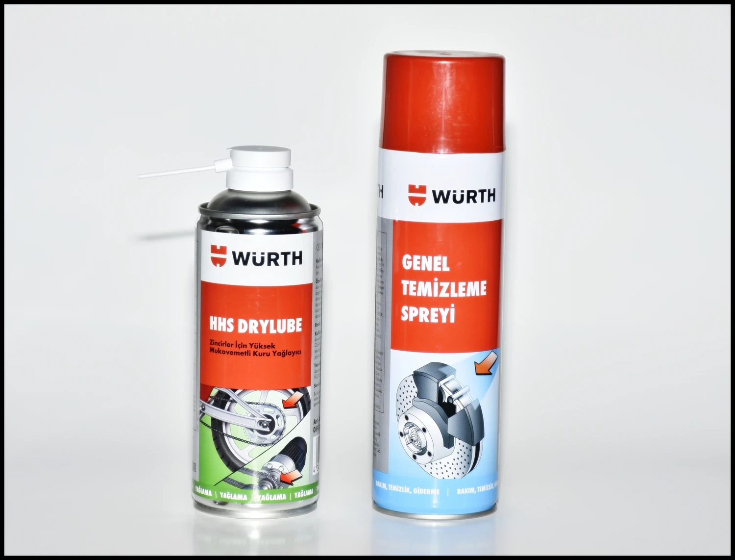 Balata Ve Genel Temizleme Sprey 500 ml +  Hhs Drylube 400 ml 2'İ Set