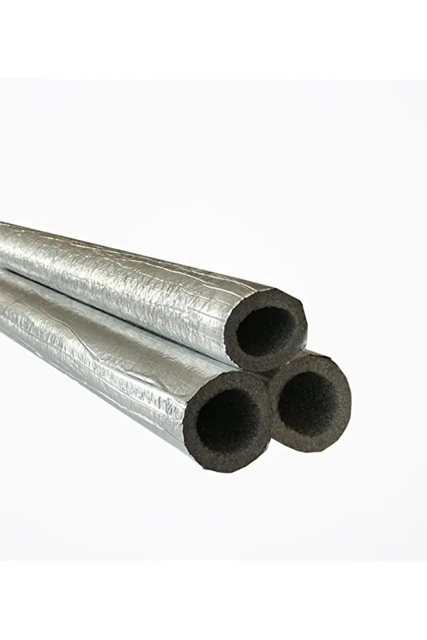 35/10 mm 2 Metre Folyolu İzole Boru ( 32'lik Folyolu İzole Boru 2 Metre)