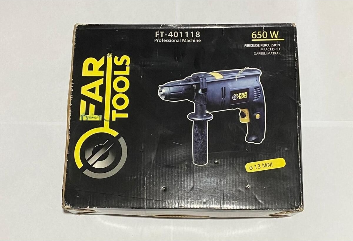Elektrikli Matkap 13MM, Güçlü ve Dayanıklı, Çok Amaçlı Kullanım
