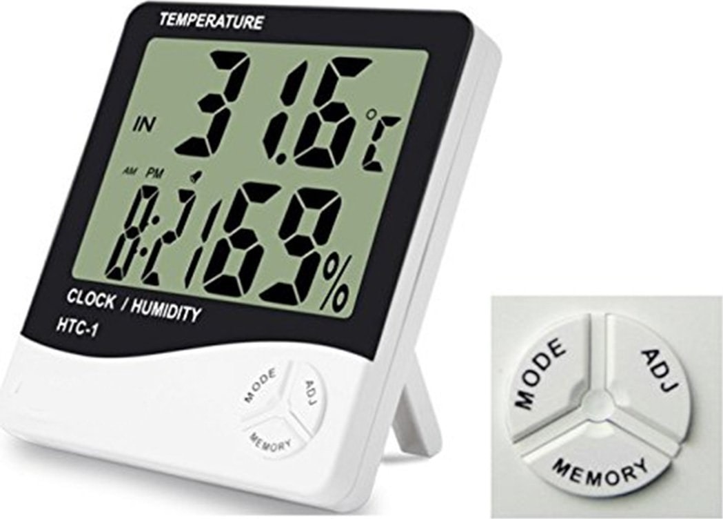 Masaüstü Dijital Termometre Nem Ölçer Higrometre (4767) - VSR1164-3000