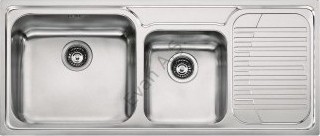 Gax 621 Sağ Damlalıklı Galassia Tezgah Üstü Inox Eviye