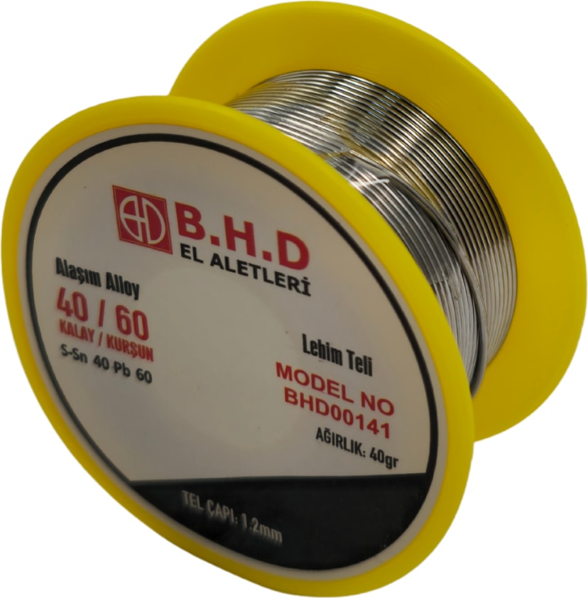 B.h.d BHD00141 10GR+40GR Lehim Pastası ve Lehim Teli Set