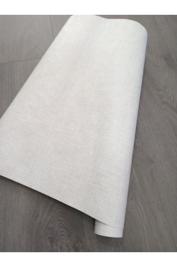 Kendinden Desenli Bej Rengi Sade Duvar kağıdı(5m2)