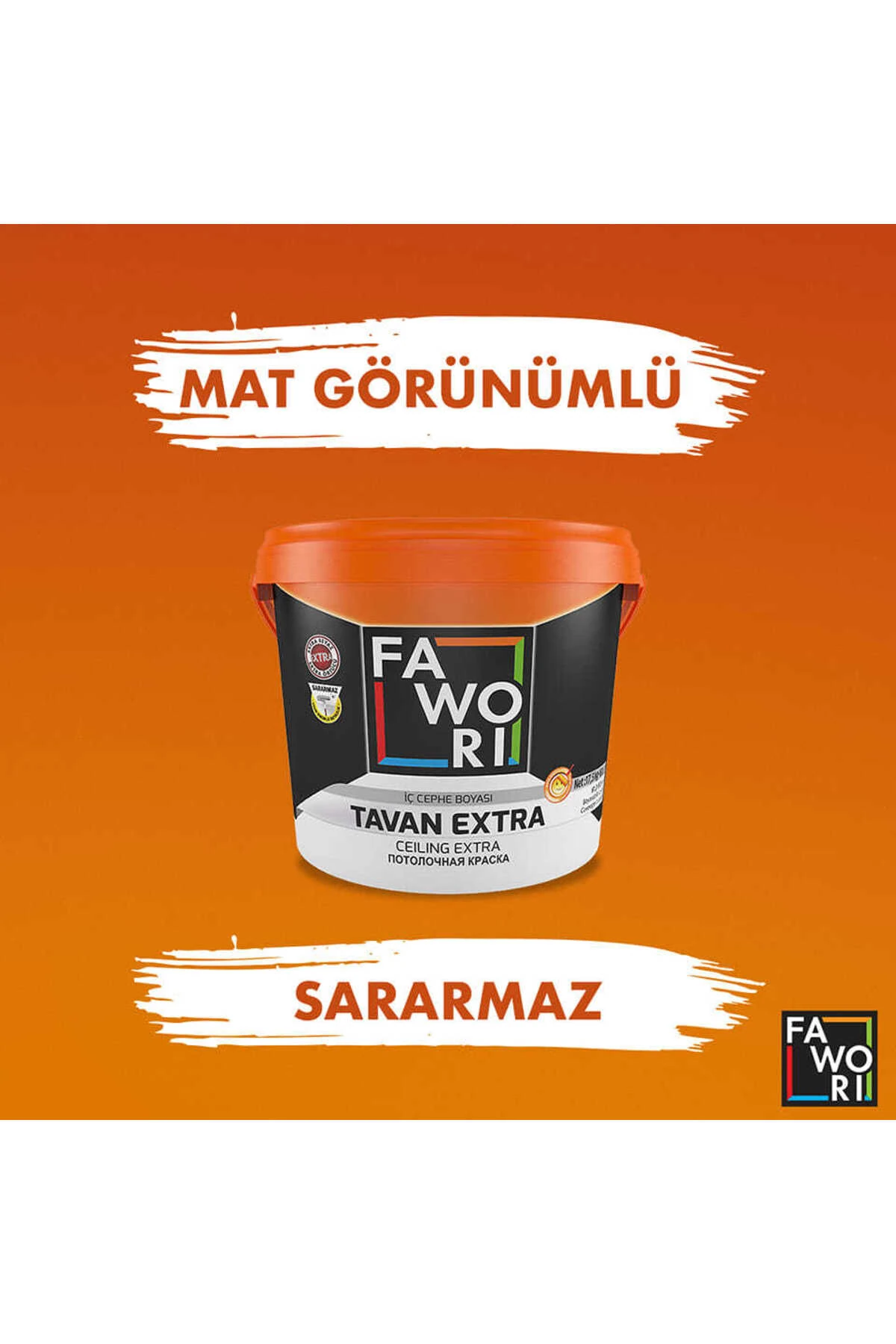 Tavan Extra Mat Beyaz İç Cephe Tavan Boyası