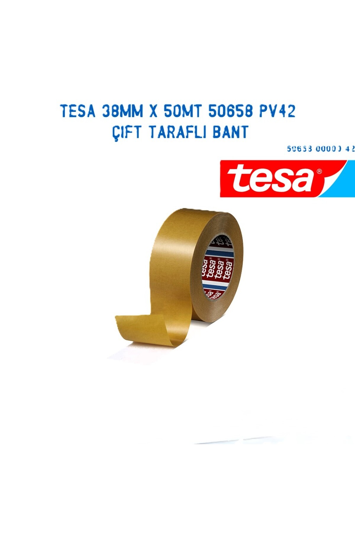 50658 PV42 38mm x 50MT Çift Taraflı Bant