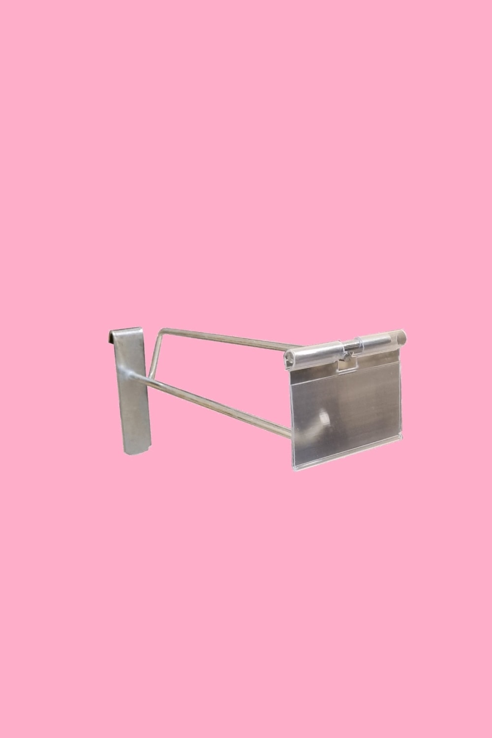 20 cm - 50 Adet Galvaniz Etiketli Tel Pano Kancası Raf Askısı