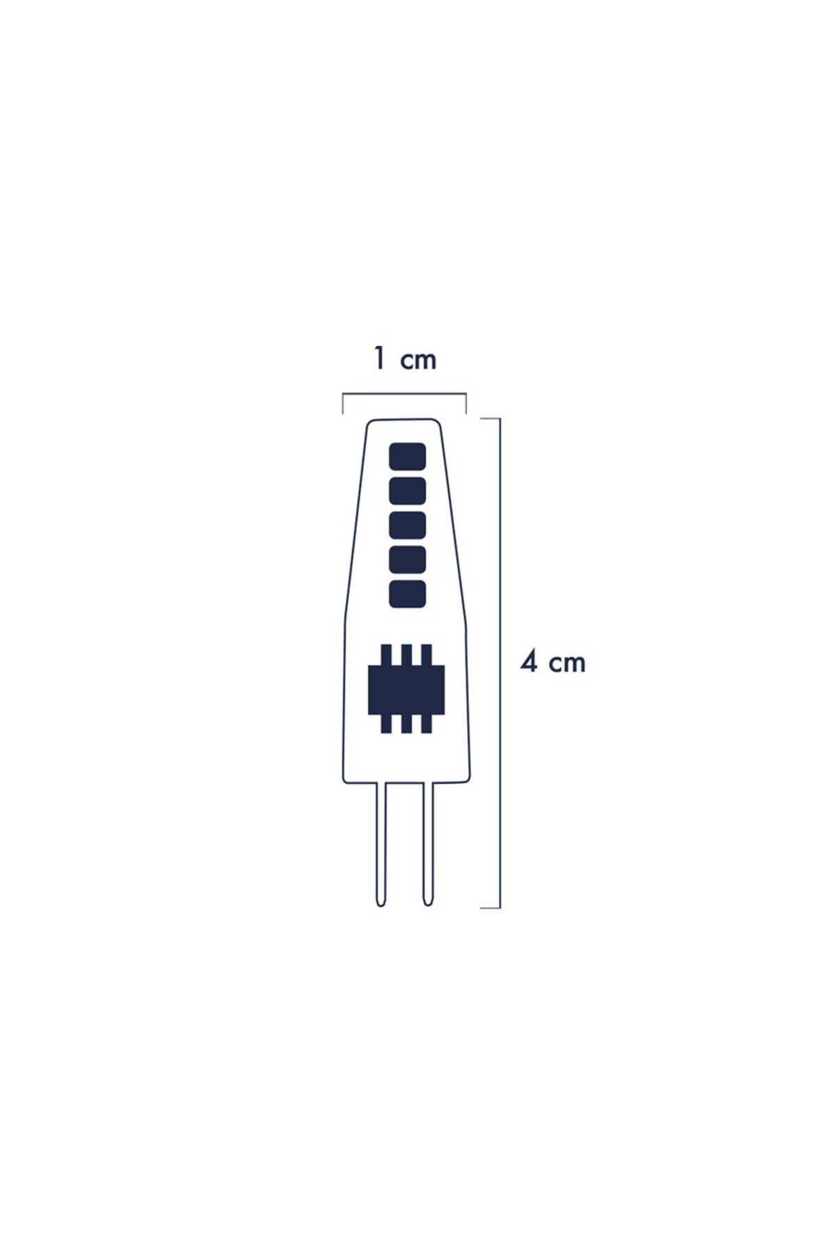 Cob Led Ampul G4 2W 3000K ERD-266