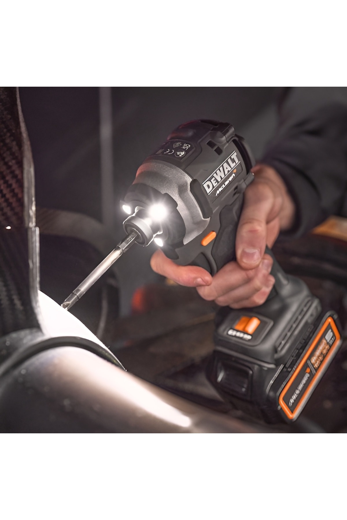 DEWALT Mclaren premium DCF85MP2T Serisi 18V 205NM Tork Akülü Darbeli Vidalama SOLO