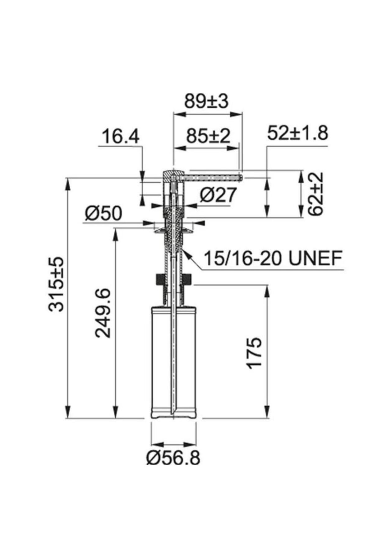 Maris Mrg 210/110-52 Stone Grey Granit Eviye Actıve Plus Doccia 2.0 Armatür Sıvı Sabunluk Üçl