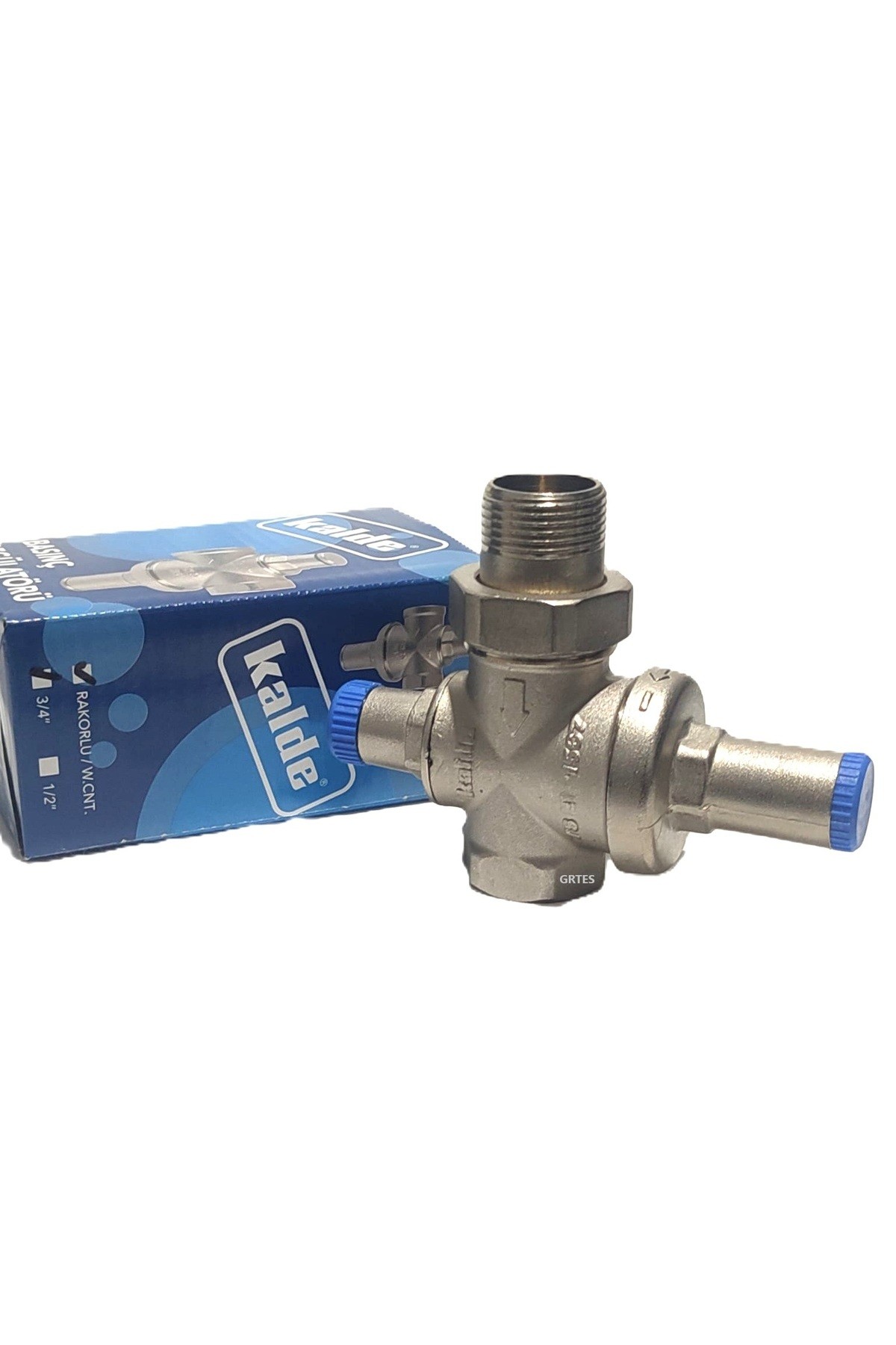 3/4" DN20 Rekorlu Su Basınç Düşürücü + Case Manometre - Pressure Reducing Valves (With Manometer)