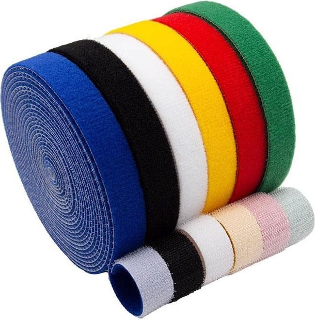5 Metre x 1 cm Kablo Tutucu Düzenleyici Toparlayıcı Cırt Cırt Sabitleyici Organizer
