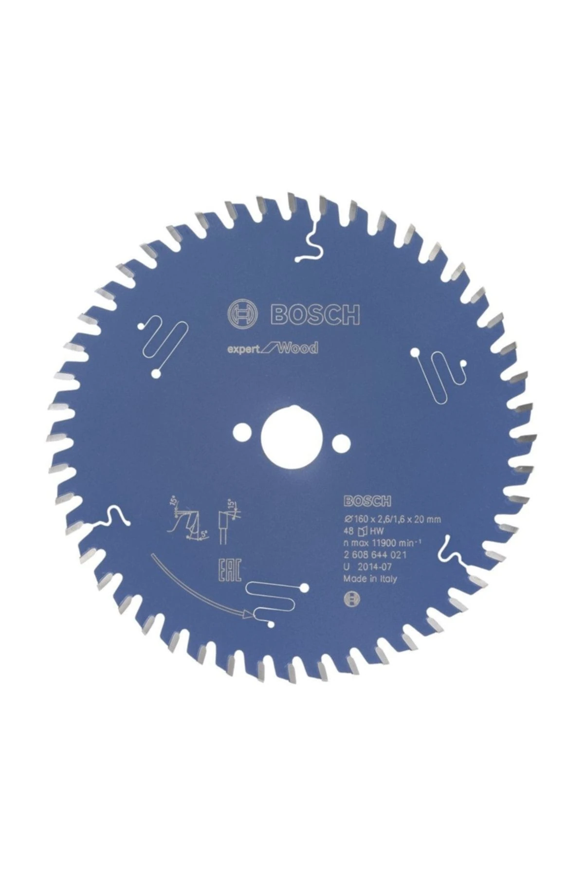 48 Diş Expert For Wood 160x20 mm