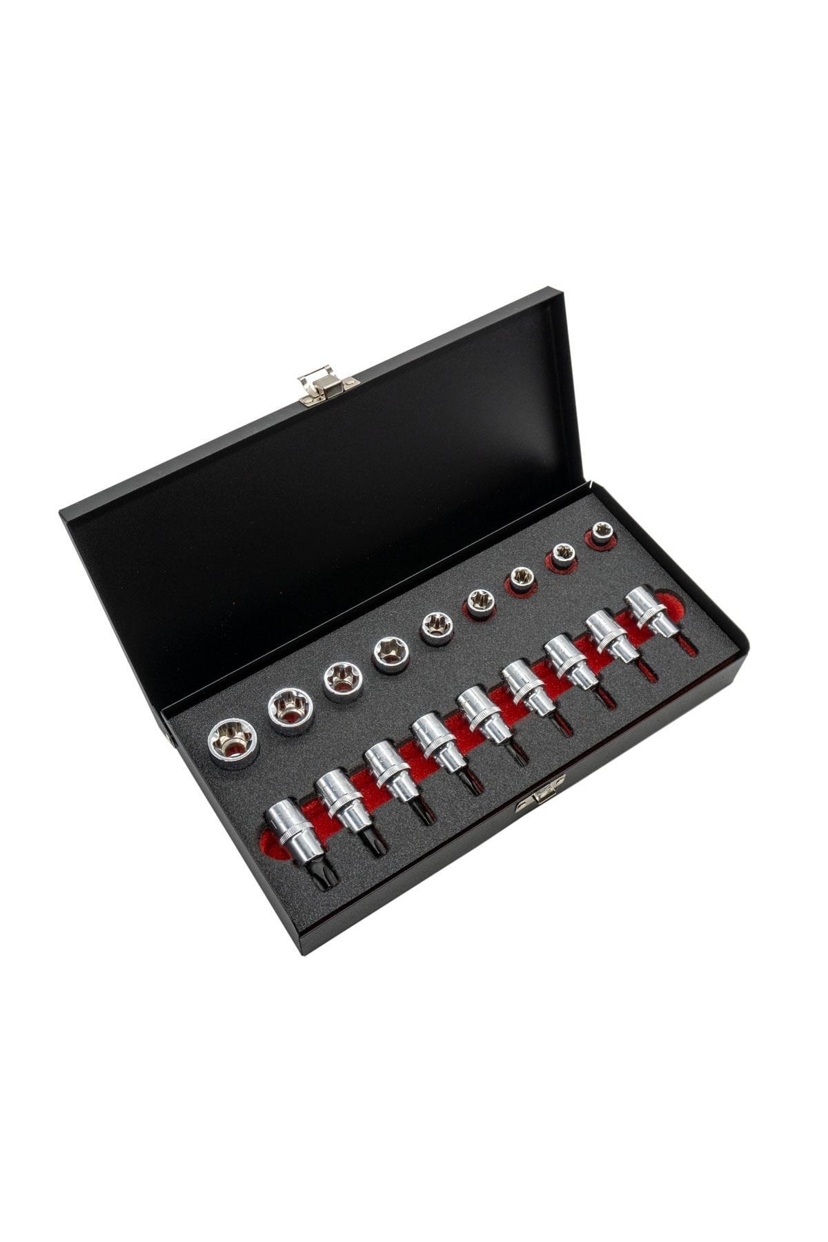 Cet Form 1/2" Torx Lokma Takımı 18 Parça (metal Kutulu)