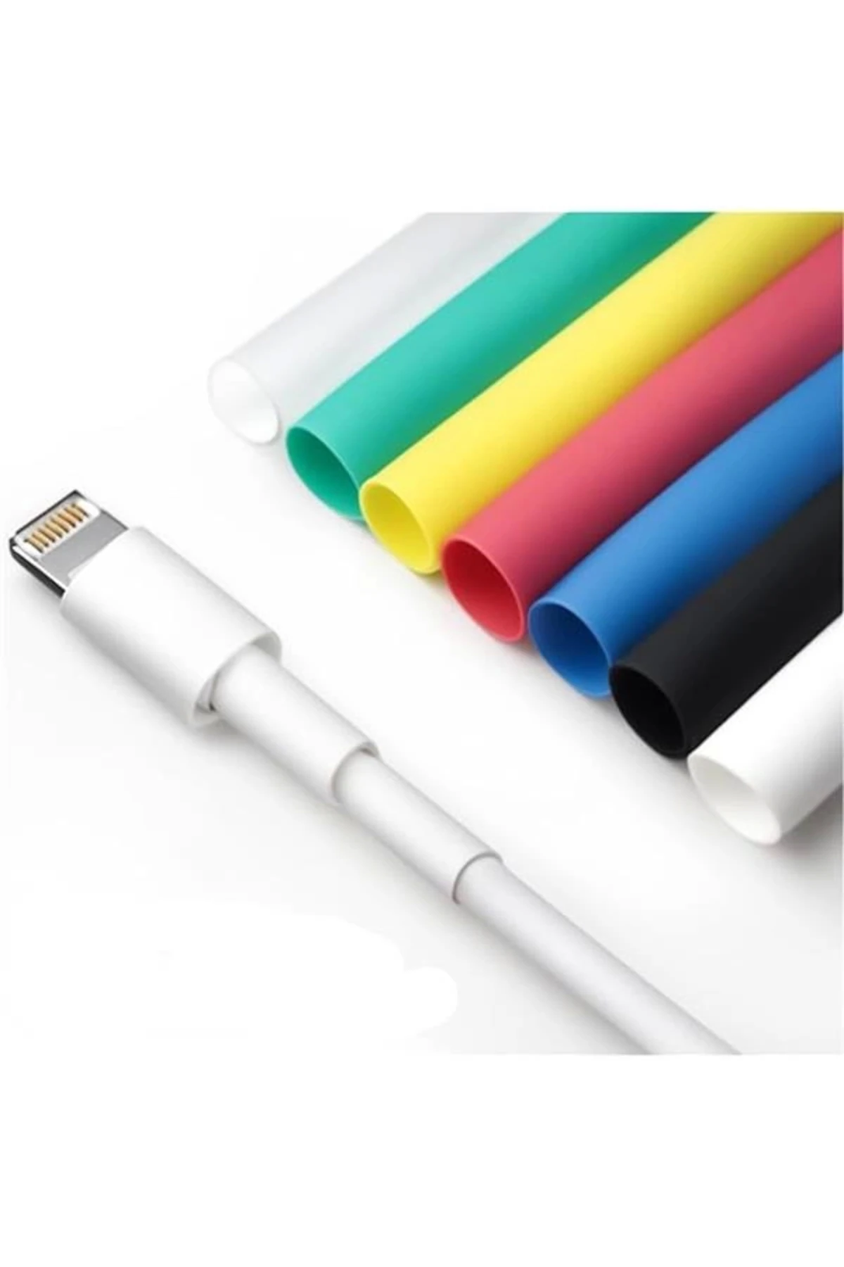 Isı ile Daralan Makaron 560 Parça Karışık Renk 2:1 Daralma Oranı Elektriksel İzolasyon ve