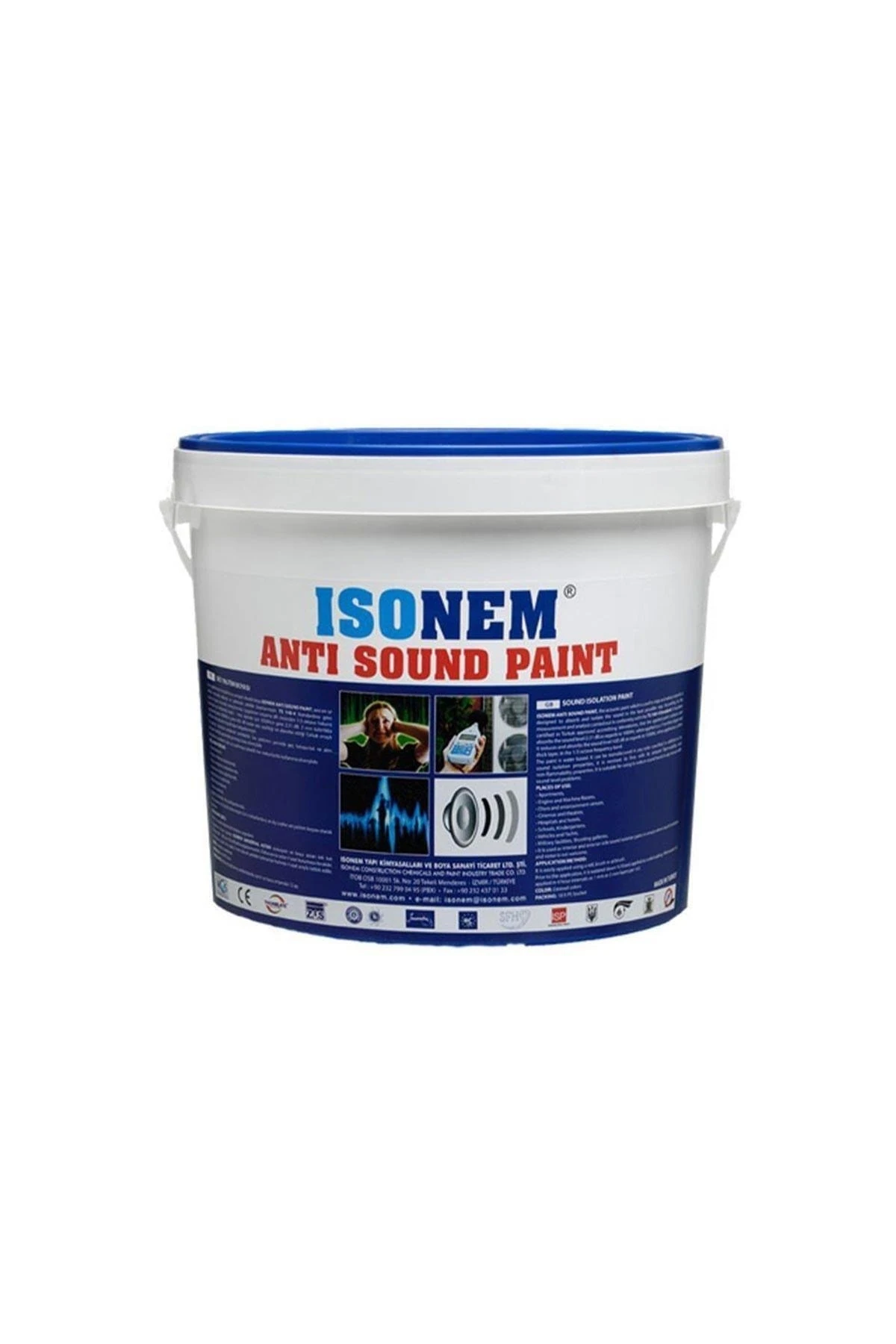 Antisound Ses Yalıtım Boyası10 lt Beyaz