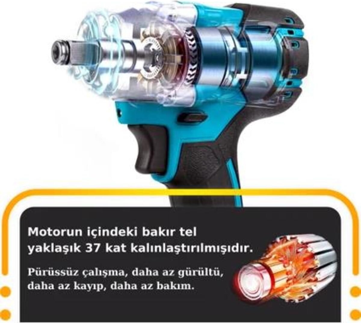 36V 5AH Akülü Matkap Seti, Kömürsüz, Sıkma ve Sökme Özelliğiyle Dahil Mandren