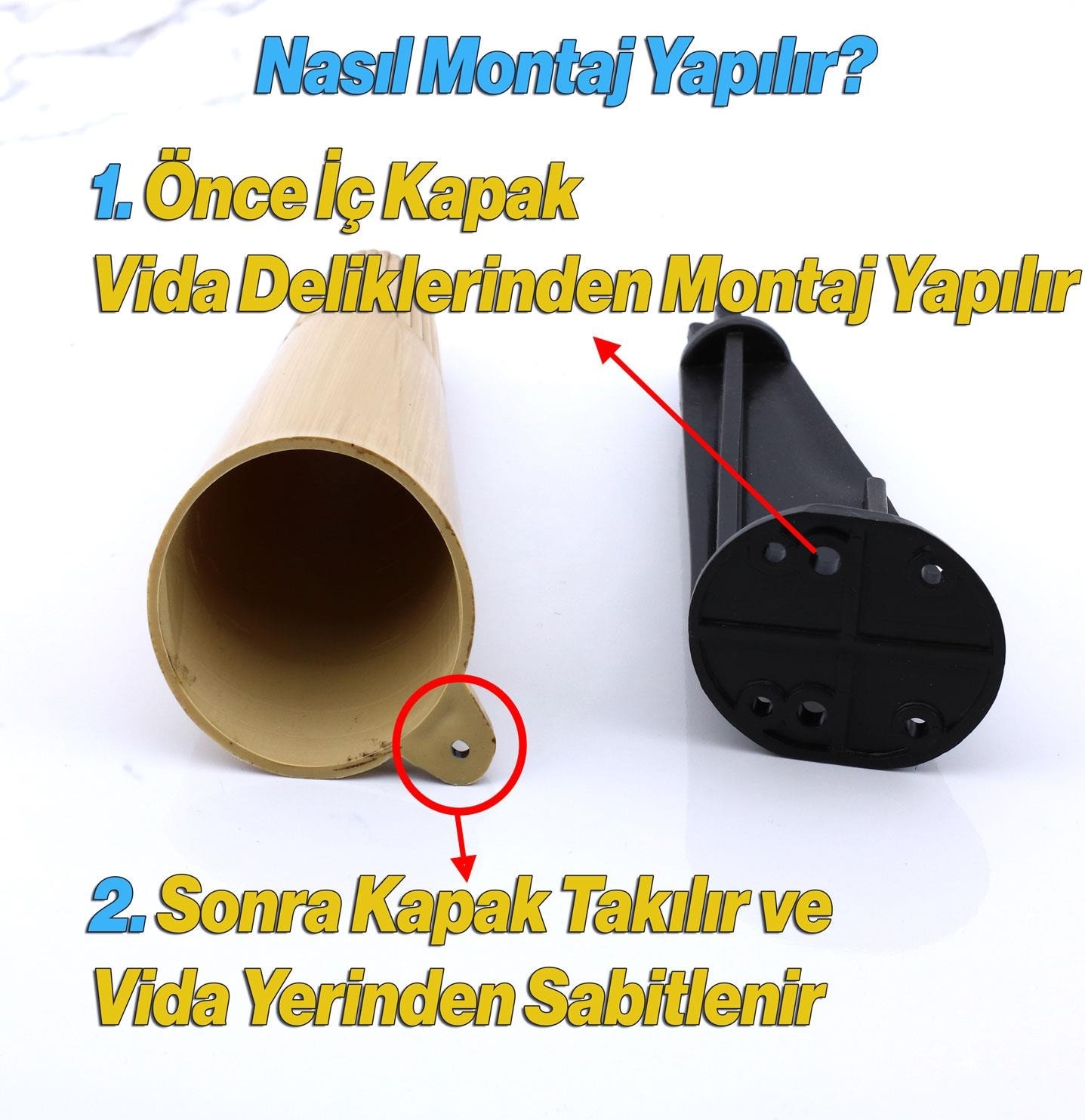 Açılı Konik 12 cm Açık Ceviz 4 Adet Ayak Mobilya Yükseltici Baza Ayağı Koltuk Kanepe Puf Ayakları