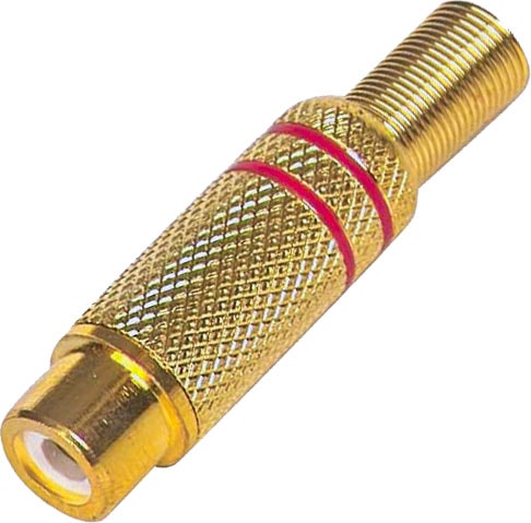 Tos Fiş Dişi Gold Uzatma Brass