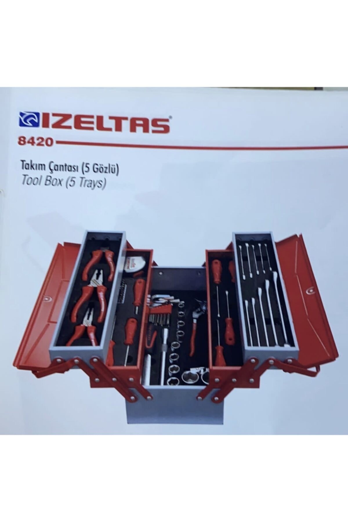 8420 00 5063 Mekanik Takım Çantası ( 5 Gözlü )boş