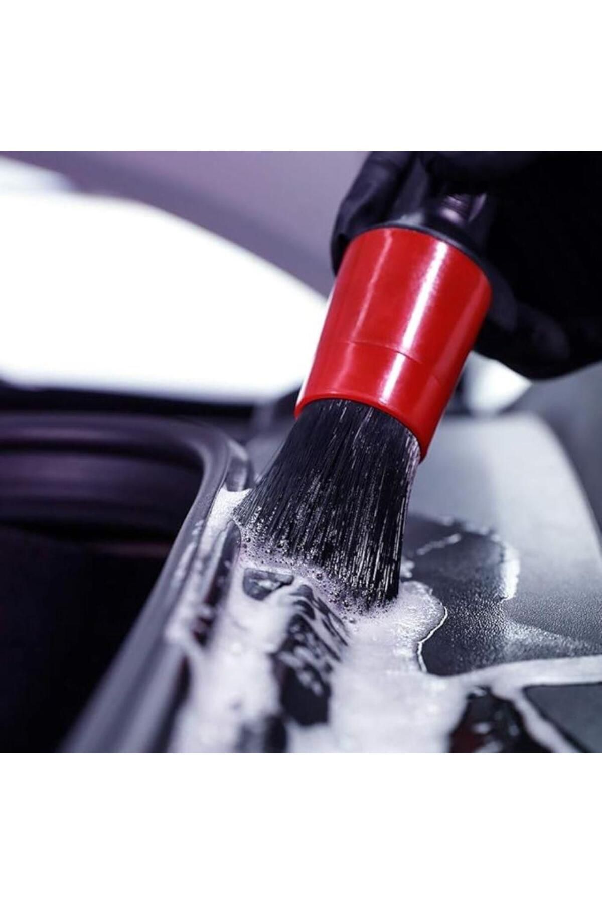 4'lü Oto Bakım Seti Motor Temizleyici, Araç İçi Temizleyici, Oto Parfüm, Detay Fırçası