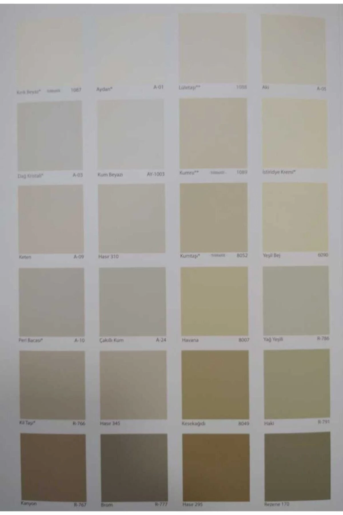 Stella Su Bazlı Saf Akrilik Boya 1 Lt. - Kil Taşı - R-766