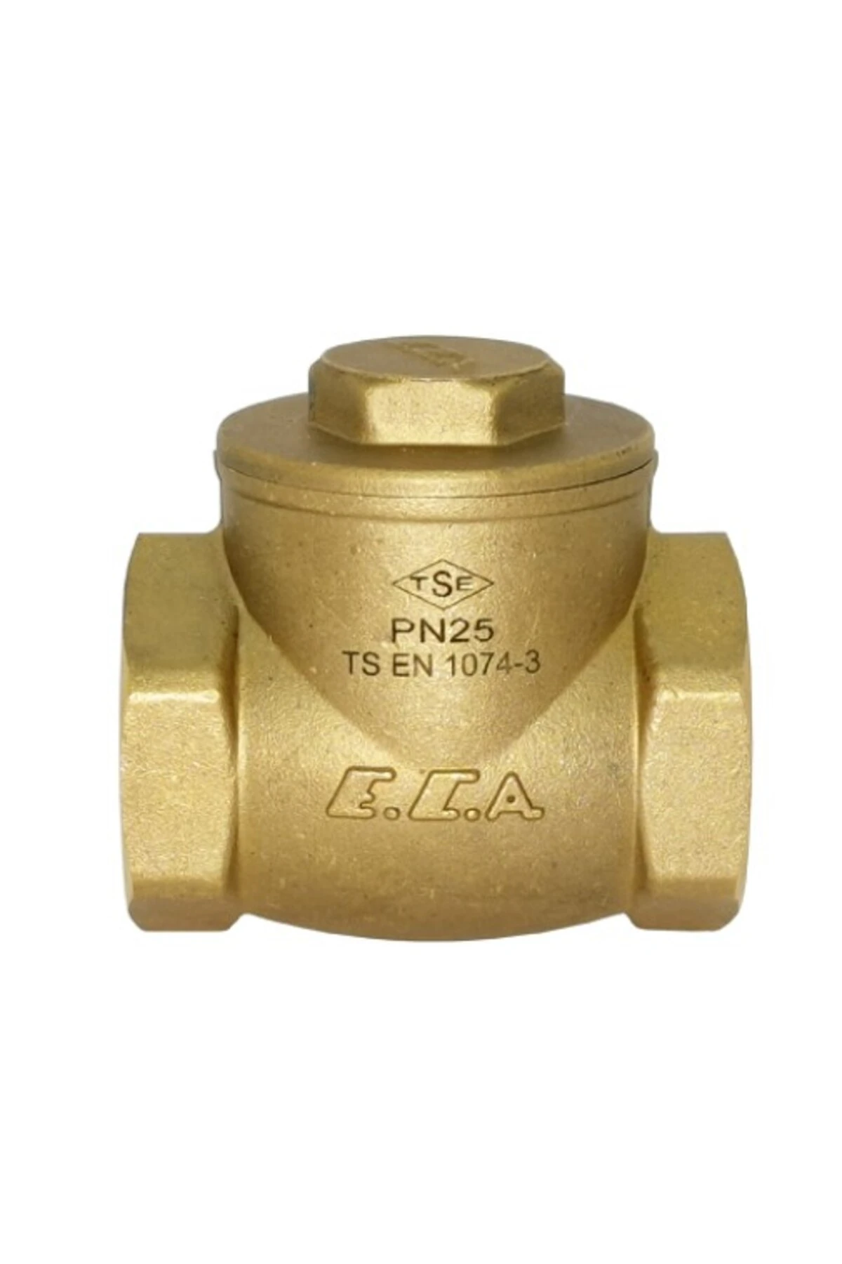 2 Adet ECA 1/2 Çalpara Çekvalf ( Kaucuk Klapeli ) 101007092