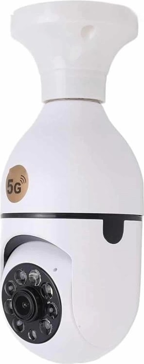 Akıllı Kamera Wifi Kamera Duylu Ampul Görünümlü 360 Derece Dönebilen Ev Kamerası