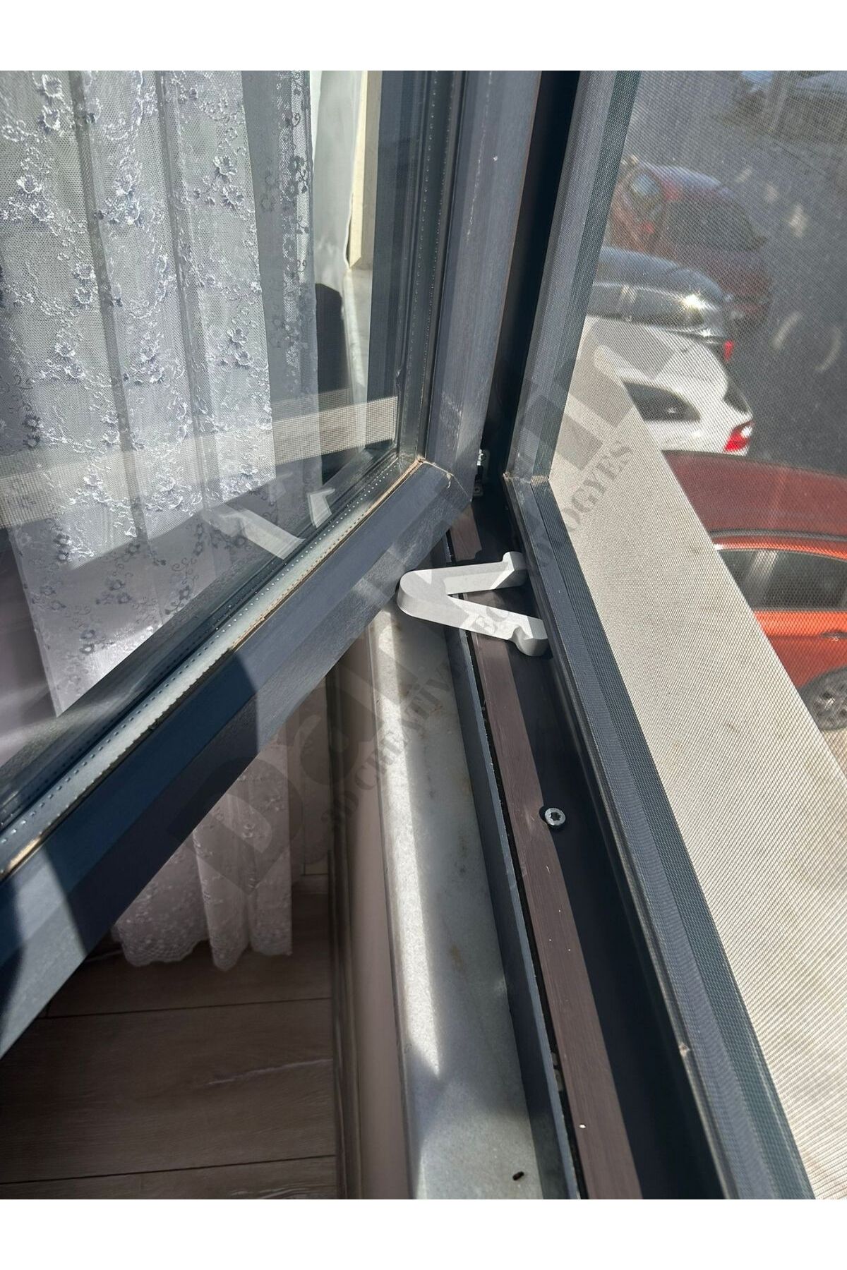 Pencere/Kapı Stoperi Pencere Kapatma Engelleme Pencere Kapanma Engelleyici (beyaz)